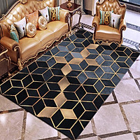 Nordic Style Geometric Printing Carpet for Home Living Room Bedside Rugs