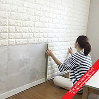 Xốp Dán Tường Giả Gạch 3D 1 TẤM TO