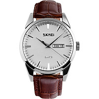 Đồng Hồ Nam Dây Da SKMEI 9073 - DHA058