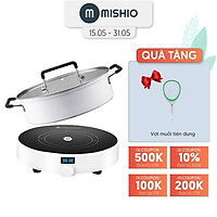 Bếp Điện Từ Đơn Mishio MK218 – Tặng Kèm Nồi Lẩu
