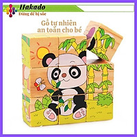 Đồ chơi ghép hình 9 khối gỗ