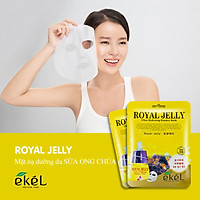 Combo 10 mặt nạ dưỡng da tặng 3 mặt nạ dưỡng da bất kỳ EKEL Royal Jelly ULtra Hydrating Essence Mask