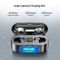 Tai Nghe Bluetooth Bluetoshita True Wireless AirBuds Tai Nghe Không Dây Âm Thanh Vòm 7.1 Super Bass BE93J Hàng Chính Hãng