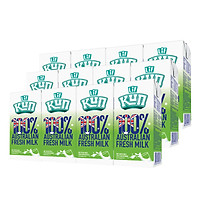 Thùng Sữa Tươi 100% Kun Úc Ít Đường (1L / Hộp)