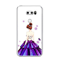 Ốp lưng dẻo cho điện thoại LG V30 - 0100 GIRL06 - Hàng Chính Hãng