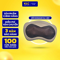 Gối Massage Cổ Vai Gáy KLC-001 giúp thư giãn, giải toả cơn đau nhức giảm stress hiệu quả.