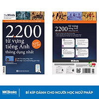 Sách - 2200 Từ Vựng Tiếng Anh Thông Dụng Nhất - Dành Cho Người Học Cơ Bản Học Kèm App