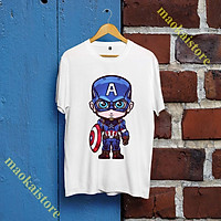 Áo Thun Captain America - Áo Thun Marvel cực chất - cực rẻ - CTA-004