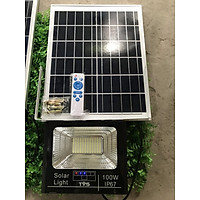 Đèn pha led năng lượng mặt trời 300w 200w 100w 60w báo dung lượng pin pha nhôm chống nước IP67
