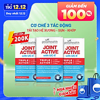 Combo 3 hộp Viên Sụn Khớp Goodhealth Joint Active - Với UC2 Tái Tạo Và Duy Trì Sụn Khớp - Giúp Khớp Khỏe Dễ Dáng Vận Động – 100% Chính Hãng Từ New Zealand