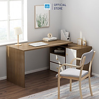 Bàn Làm Việc, Học Tập Cá Nhân Hoặc 2 Người Hiện Đại, Tiện Nghi SIB Decor Cho Học Sinh, Sinh Viên, Văn Phòng (Không Gồm Ghế)