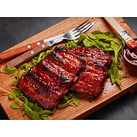Sườn heo ướp nước sốt BBQ