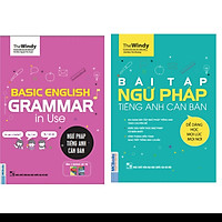 Combo 2 cuốn Ngữ pháp tiếng anh căn bản chibi + bài tập ngữ pháp tiếng anh căn bản ( tặng