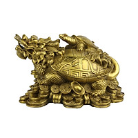 Tượng Long Quy Đồng - Linh Vật Phong Thủy Đặt Ban Thờ Thần Tài, Phòng Khách ... Trấn Trạch, Hóa Sát, An Gia
