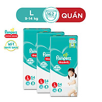 Combo 3 Tã Quần Pampers Giữ Dáng Mới Gói Đại M60/L54/XXL44/XL48