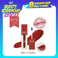 Son kem KYS Chocolate Crush đỏ nâu – Rebel