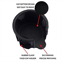 Center Console Front Cup Holder Insert Lr087454 Cup Mount For Land Rover 2013-1017 Range Rover