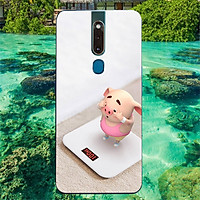 Ốp điện thoại dành cho máy Oppo F11 Pro - Heo giảm cân MS ACOTU005