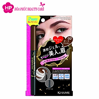 Bút Gel 2 Trong 1 Kẻ Lông Mày Và Mí Mắt Siêu Mịn Chống Trôi Kissme Heavy Rotation Gel Eyebrow Liner