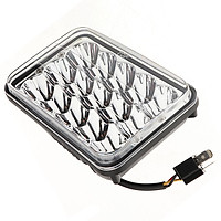 H4 4''X6'' Universal Replacement 3060LM 45W 5500K LED Headlight Kit Aluminum
