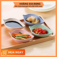 Chén Bát Đựng Gia Vị Hình Chiếc Lá Dĩa Đựng Nước Chấm Dễ Thương H127