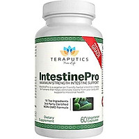 IntestinePro Intestine Support for Humans with Non-GMO Wormwood, Black Walnut, Echinacea + 15 More Premium Ingredients, 60 Vegetarian Capsules