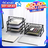 Kệ sắt 3 tầng đựng tài liệu MOHI M3T