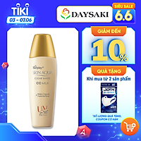 Sunplay Sữa Chống Nắng Dưỡng Da & Trang Điểm Nhẹ Skin Aqua Clear White CC Milk SPF50 25g
