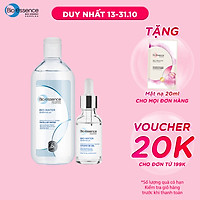 Combo cấp ẩm cho da Bio-Essence Bio-Water (Tinh chất Gel Vitamin B5 30ml + Nước tẩy trang Micellar Water 400ml)