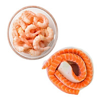 Combo: 500gram Tôm nõn hấp size lớn + 300gram Lườn cá hồi Nauy 5+