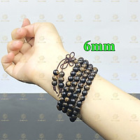 Vòng tay trầm hương sánh chìm phong thủy 108 hạt nam nữ SƠN MỘC HƯƠNG mang lại may mắn và thành công