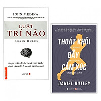 Combo sách kỹ năng tuyệt hay : Luật trí não + Thoát khỏi bẫy cảm xúc – Tặng kèm bookmark