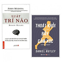 Combo 2 Cuốn Kỹ Năng Sống Đẹp: Luật Trí Não (Tái Bản 2018) + Thoát Khỏi Bẫy Cảm Xúc (Tặng kèm bookmark)