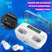 2 Colors 3 Bluetooth Wireless 5.0 Headset Sports Headset HIFI Sports In-ear Headset IPX7 With Charging Bin Easy To Use No Harm To The Ears Waterproof Rating
