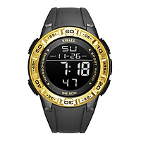 SMAEL Electronic Timing Sports Watch Middle School Students' Men's Trend Luminous Digital Display Personality Watch 1508
