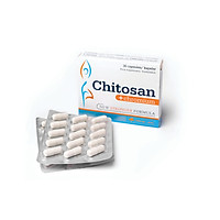 Chitosan+chromium (30 viên) - Viên uống hỗ trợ giảm cân an toàn, giảm hấp thu chất béo, giảm nguy cơ béo phì, hỗ trợ hạ mỡ máu, ngăn ngừa các bệnh tim mạch, huyết áp