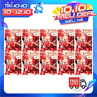Mặt nạ chiết xuất từ lựu đỏ 3W CLINIC FRESH POMEGRANATE MASK SHEET 10 miếng/hộp