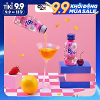 Nước Uống Đẹp Da - 82X THE PINK COLLAGEN, Chứa 1000mg Collagen Peptide, Vitamin C và 82 Thực Vật Lên Men (100ml/ Chai) Sản Xuất Tại Nhật Bản