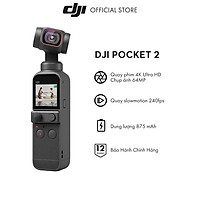Máy Quay Bỏ Túi DJI Osmo Pocket 2 máy quay phim chống rung 4K 60fps 