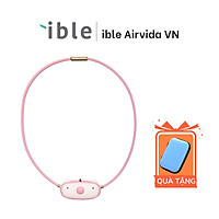 Máy Lọc Không Khí Cá Nhân Tạo ion Âm Tiêu Diệt Virus Vi Khuẩn Dành Cho Trẻ Em - ible Airvida C1 - Hàng Chính Hãng