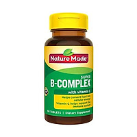 Nature Made Super B-Complex Tablets with Vitamin C, 250 Count for Metabolic Health† (Packaging May Vary)