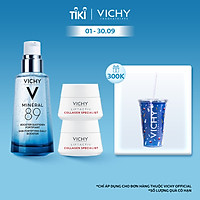 Bộ Serum khoáng phục hồi chuyên sâu và ngăn ngừa lão hoá Vichy Mineral 89