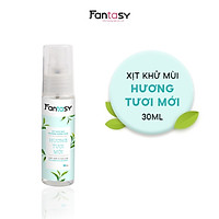 Xịt khử mùi hương nước hoa Fantasy 30ml - Hương Tươi mới
