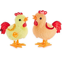 ĐỒ CHƠI CẢ ĐÀN GÀ BỐ MẸ + GÀ CON Vặn Cót Cho Bé
