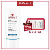 Kem Chống Nắng Dịu Da Cell Fusion C Cure Sunscreen 100 SPF 50+ / PA++++ 50ml