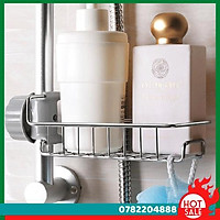 Giỏ Đựng Giẻ Rửa Bát, Xà Bông, Cọ Xoong Đa Năng Chất Liệu Inox Sáng Bóng Không Han Gỉ - Tặng 1 Đôi Gang Tay Cao Su Tự Nhiên Nhật Bản Loại Xịn - CH Hương Thị Miễn Phí Vận Chuyển