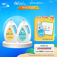 Bộ 2 chai Sữa tắm sữa & gạo Johnson's Milk Rice + Sữa tắm sữa & yến mạch Johnson's Milk Oats 1000ml x 2 - 540019940