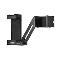 Kẹp Điện Thoại Andoer Cho Chân Đế OSMO Có Lỗ Ốc Nối1/4 Inch - Đen