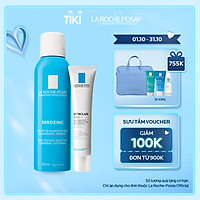 Bộ sản phẩm giảm dầu, giảm mụn ngừa thâm hiệu quả sau 12h La Roche-Posay Effaclar Duo+