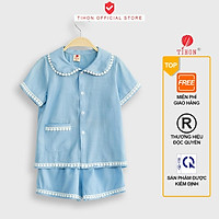 Bộ Pyjama Bé Gái TIHON Thiết Kế Chính Hãng Mặc Cực Xinh SET0850024